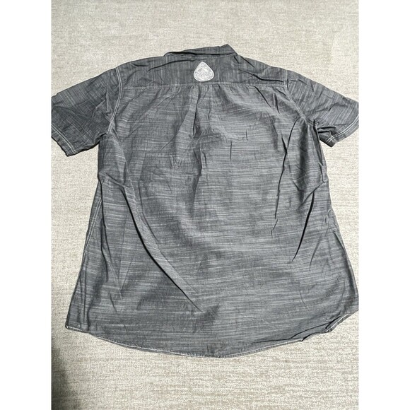 District Made Shirt Men’s Large Gray Button Down Short Sleeve Collared Kia - Picture 7 of 14